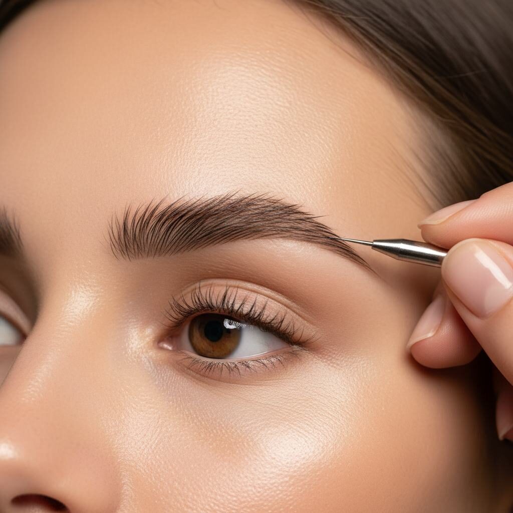 Diseño de cejas y pestañas