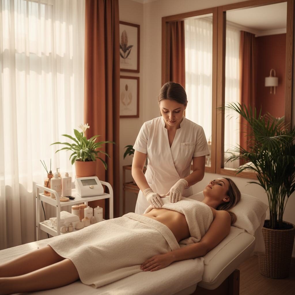 Tratamiento facial en cabina
